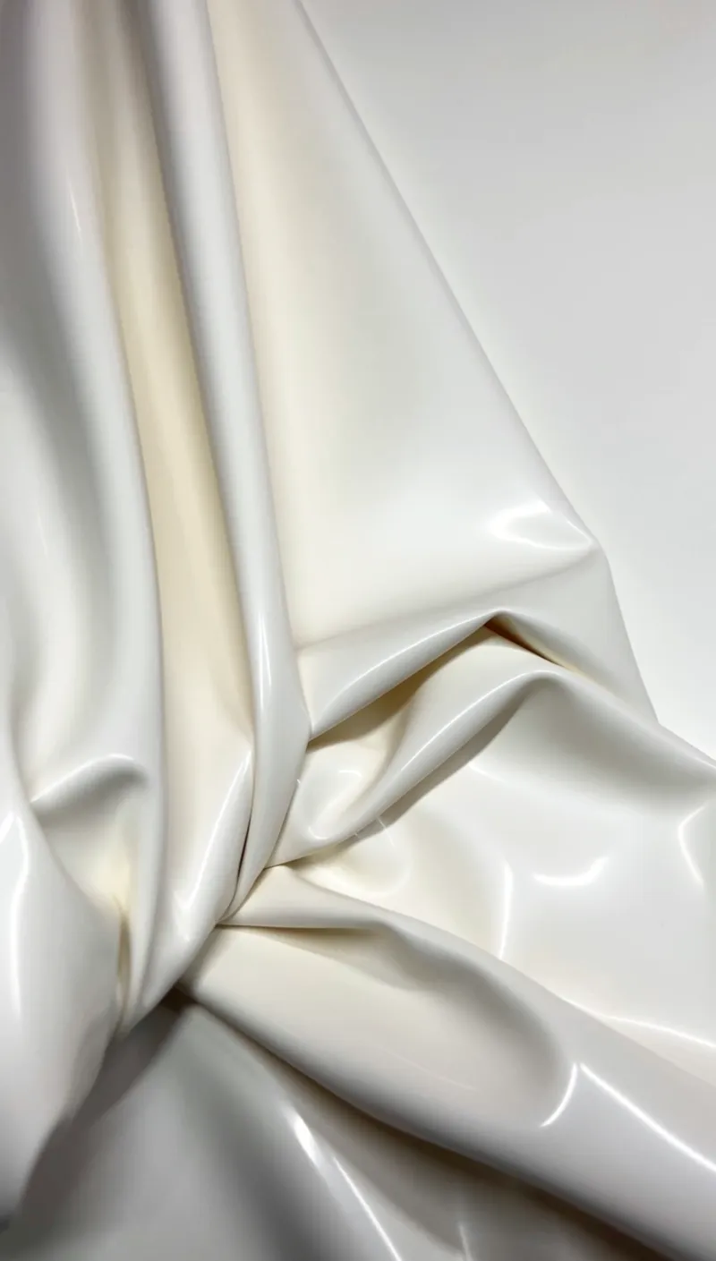 Latex garment detail